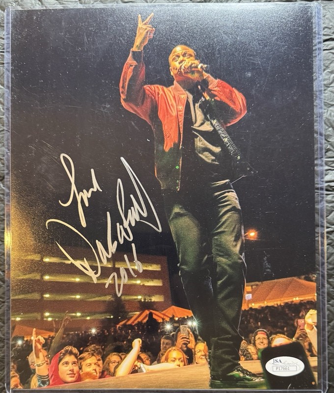 Doug E Fresh Human beat box Hip Hop Autographed Photo - JSA Authenticated 
