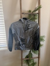Boys Nike Windbreaker Jacket Gray Black Size M