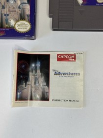 Disney Adventures in the Magic Kingdom NES CIB Capcom Tested Working
