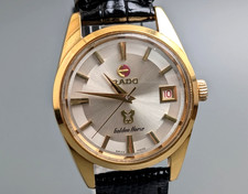 RADO Golden Horse 623.3001.2 Automatic Gold Men's Watch Vintage 35mm
