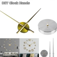 3D Zum Selbermachen gro&szlig;e leise Quarz Wanduhr Uhrwerk Zeiger Mechanismus Reparaturteil Werkzeug