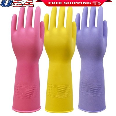 Touchscreen Friendly Household Gloves Water Resistant 12 Inch Enhanced Grip New