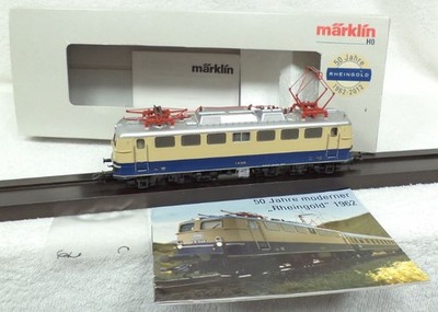 Marklin 37106 DB E 10.1240 DIGITAAL MFX vele geluiden SPECIAAL 50 j RHEINGOLD