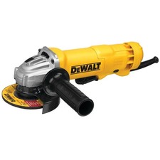 Amoladora angular pequeña con cable DEWALT DWE402WR 4-1/2" con rueda certificada restaurada