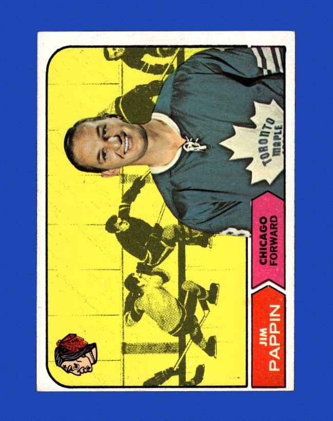 1968-69 Topps Set-Break # 21 Jim Pappin EX-EXMINT *GMCARDS*