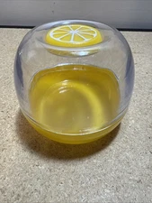 Joie Fresh Flip Lemon Saver Pod Yellow, Reusable, Dishwasher Safe, BPA-Free