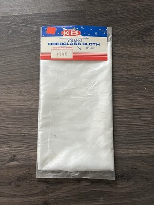 Brand New Sealed K & B Volan-A Fiberglass Cloth Medium #8160 36'' x 38'' NOS