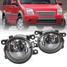 Pair Front Bumper Fog Light Lamp For Ford Transit Connect 2011-2017 Left&Right