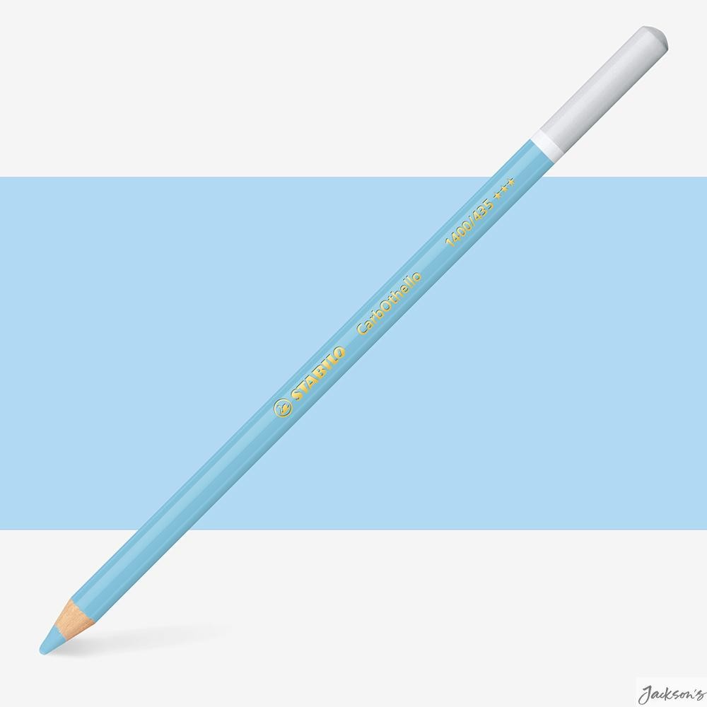 Stabilo Carbothello Pastel Pencil Wood Ultramarine Blue Light 435 Drawing