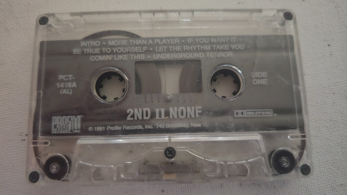 洋楽 g-rap Undasett 2nd II None Cassette Tape 1991 DJ Quik Cali G-funk for sale online