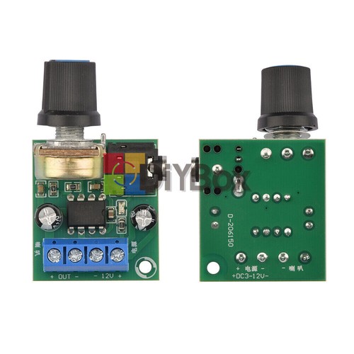 LM386 Mini Audio Amplifier Board Mono DC 3-12V 10W Volume Control Module DIY - - Picture 8 of 9