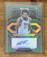 Justin Champagnie Autograph Auto Rookie RC Panini Prizm Draft Picks #CP-JCH 2021