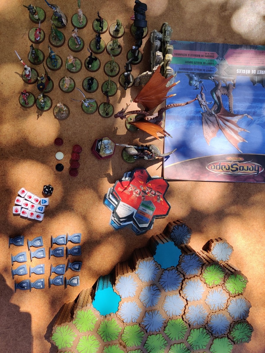 Jeu Heroscape MB – Complet à 100% – Occasion
