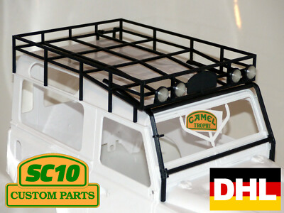 23004 Camel Trophy Dachgepäckträger+Rollcage für 1/10 RCWD Land Rover D90