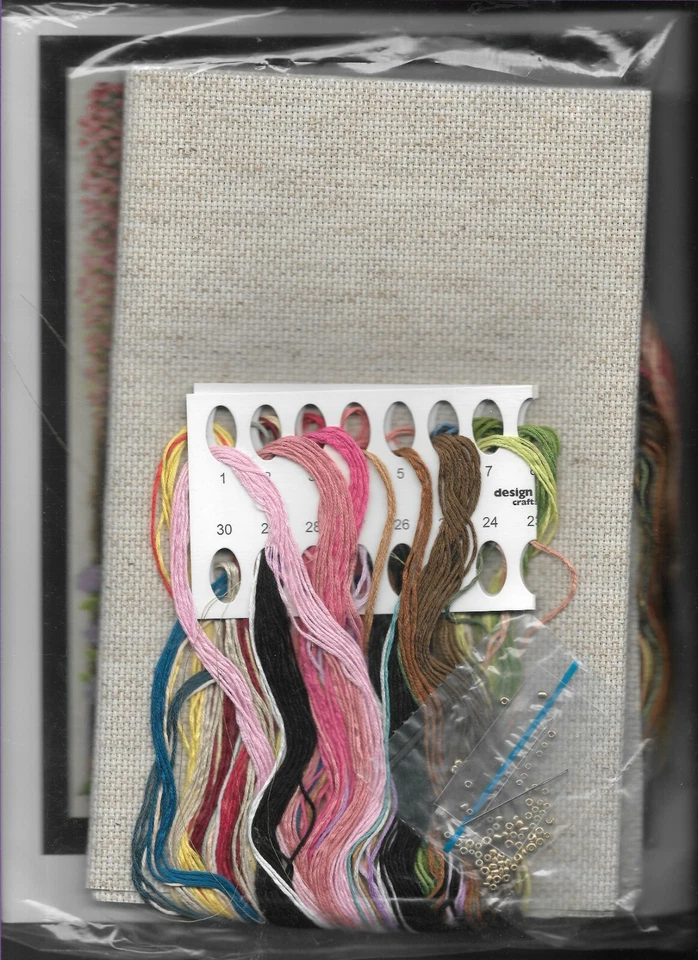 QUEEN OF SILK, Counted Cross Stitch Kit, Design Works,Sealed #2935, Free Ship! Foto 3 de 3