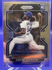 2022 Prizm Baseball Tier II Base #127 Andre Jackson - Los Angeles Dodgers