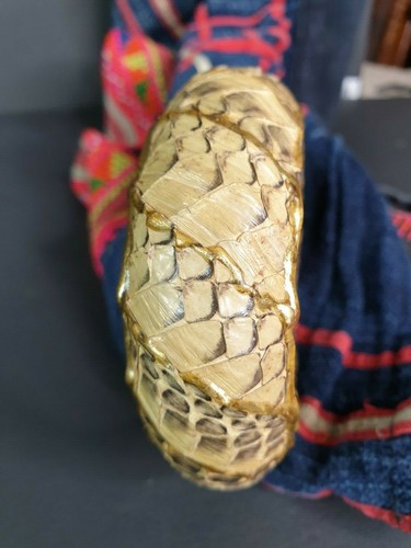 Old Snake Skin Bracelet - Unique …beautiful collection & accent piece - Picture 6 of 10