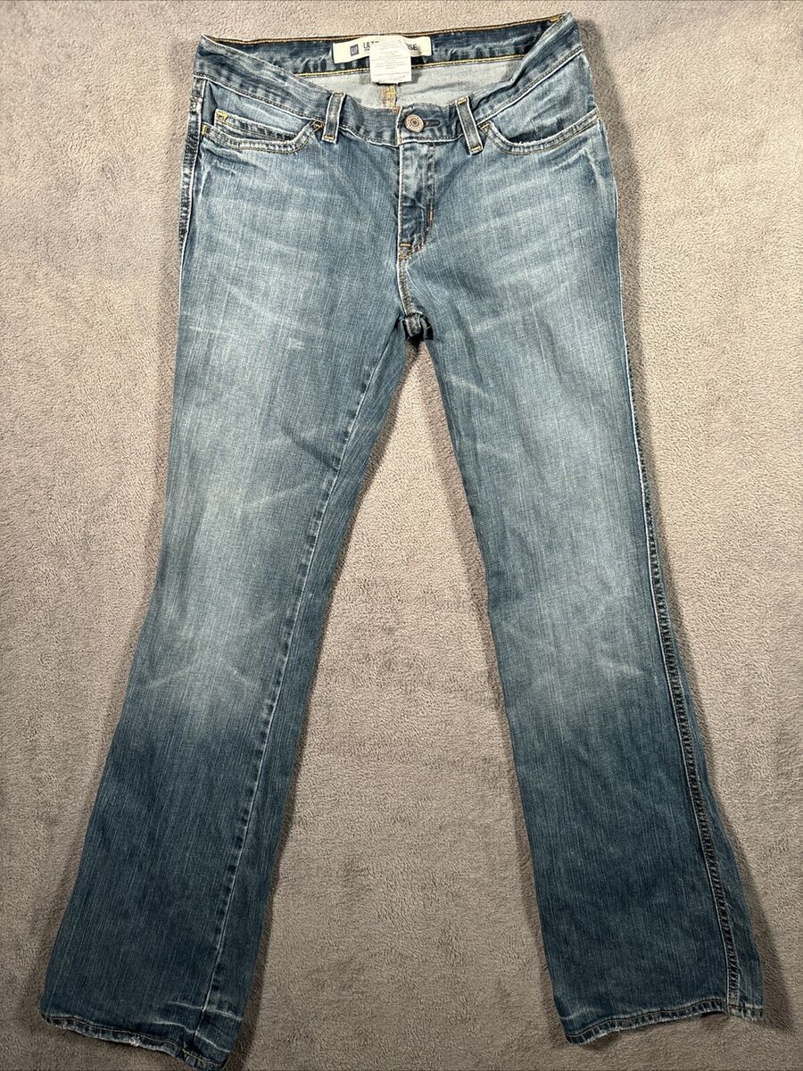 VINTAGE Gap Jeans Women 4 Bootcut Ultra Low Rise Curvy VINTAGE Gap Jeans Women 4 Bootcut Ultra Low Rise Curvy