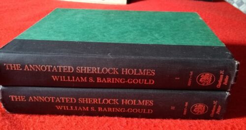 Annotated Sherlock Holmes 2Vol. Lovejoy Poirot Chandler Hammett Chesterton  - Picture 1 of 7