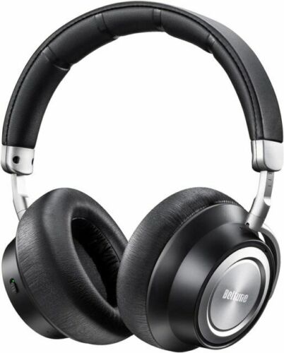 SoundPEATS Space Headphones 123H Play, híbrido con cancelación activa de  ruido inalámbrico sobre la oreja auriculares plegables ligeros en la oreja