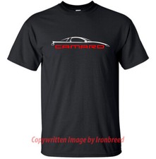 Camaro T-shirt Car Silhouette 4th Generation Rs Ss Z28 1998 1999 2000 2001 2002 Camaro T-shirt Car Silhouette 4th Generation Rs Ss Z28 1998 1999 2000 2001 2002