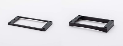 ESP Pickup Escutcheons / Pickup Rings R Black Front and Rear New
