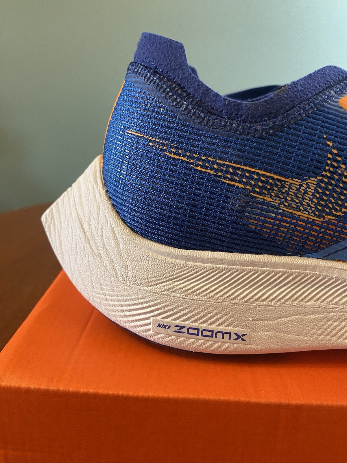 Nike ZoomX Vaporfly Nextpercent 2 | Game Royal/Orange | Men’s UK 10 | Brand New *Rare* image 8