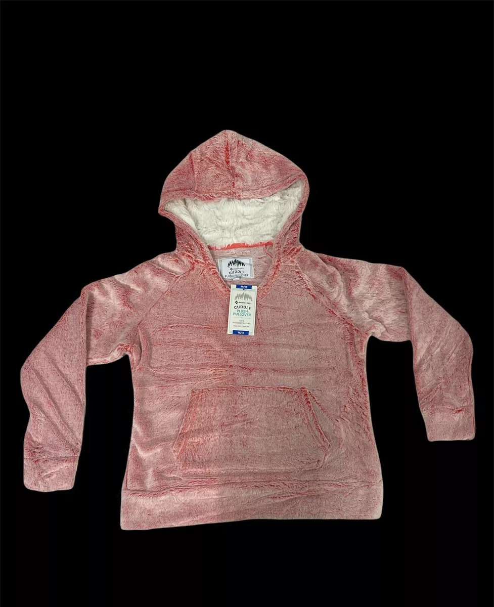 Plush pullover shop hoodie