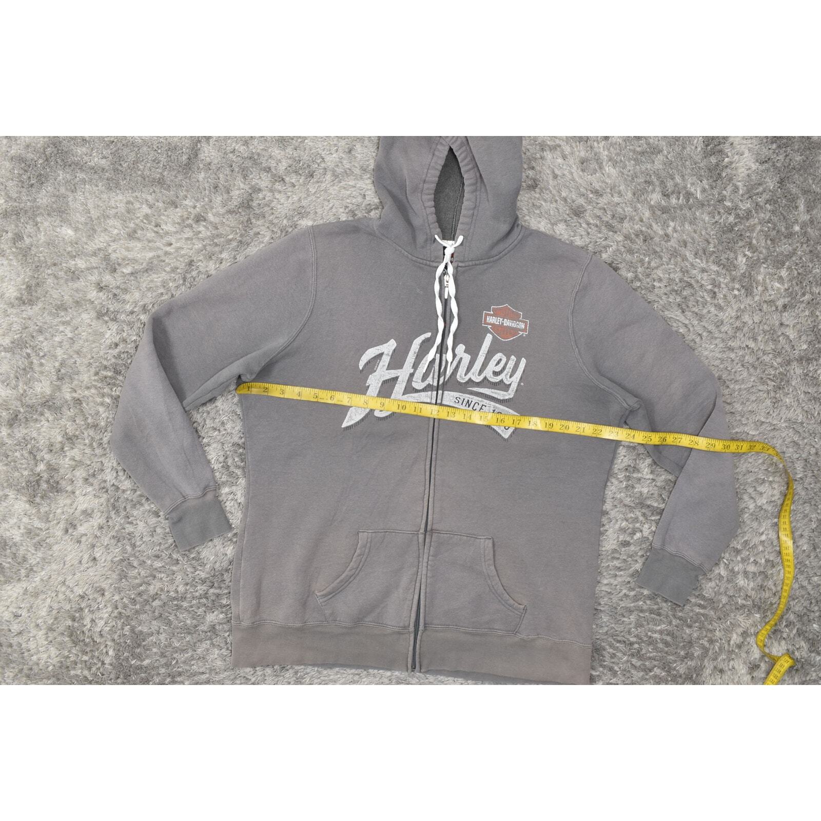 Harley Davidson Columbia MO Gray Basic Jacket XL … - image 7