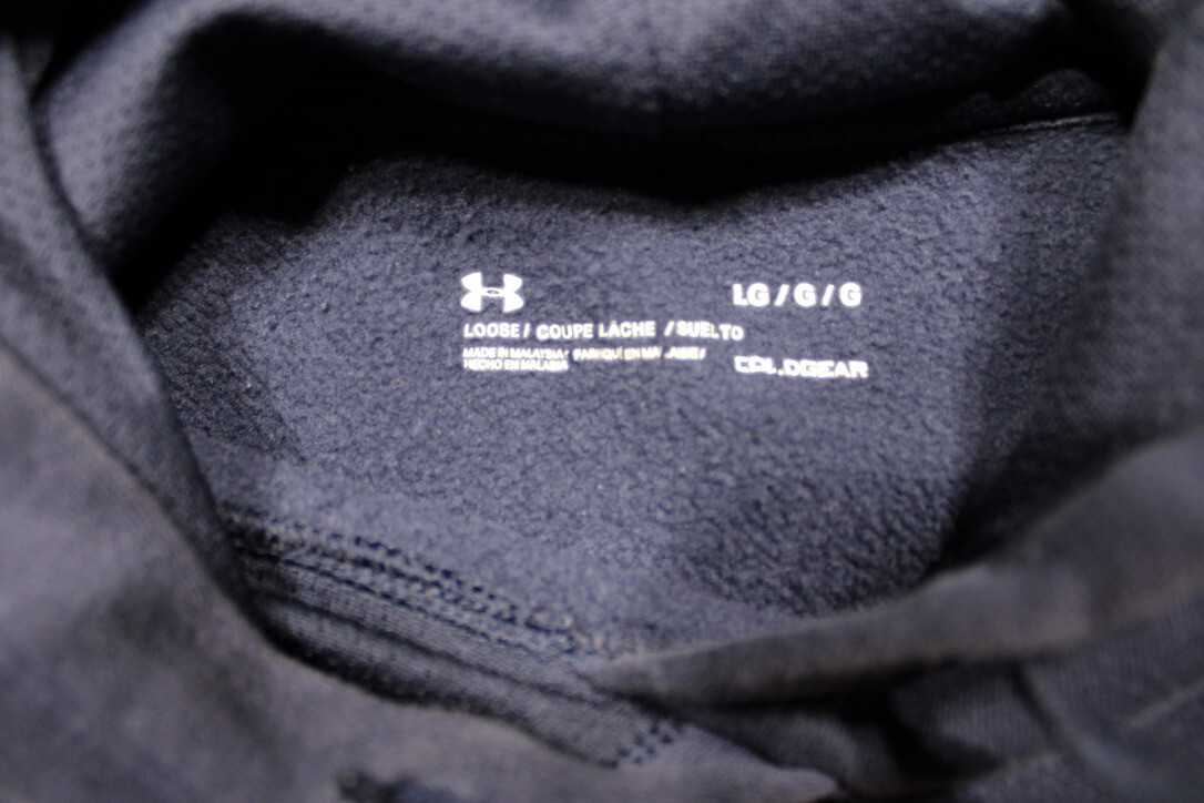 FILA Felpa con cappuccio Under Armour Notre donna canottaggio manica lunga uomo grande blu navy