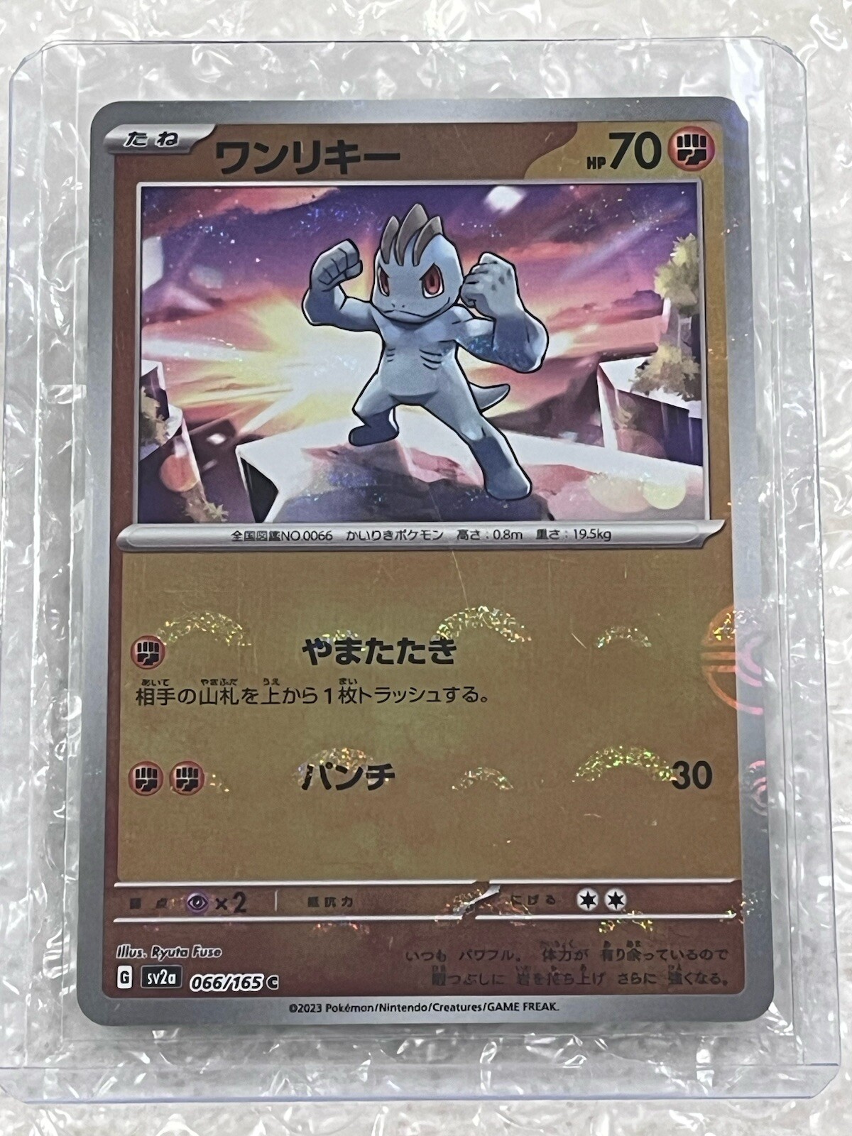 Machop 066/165 Reverse 151 SV2a Pokemon Japanese Poke Ball NM