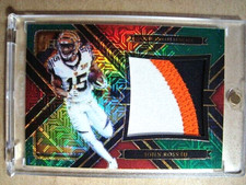 2017 John Ross Panini Select Rookie Green Prizm Patch RC 5/5 MINT 🔥🔥🔥