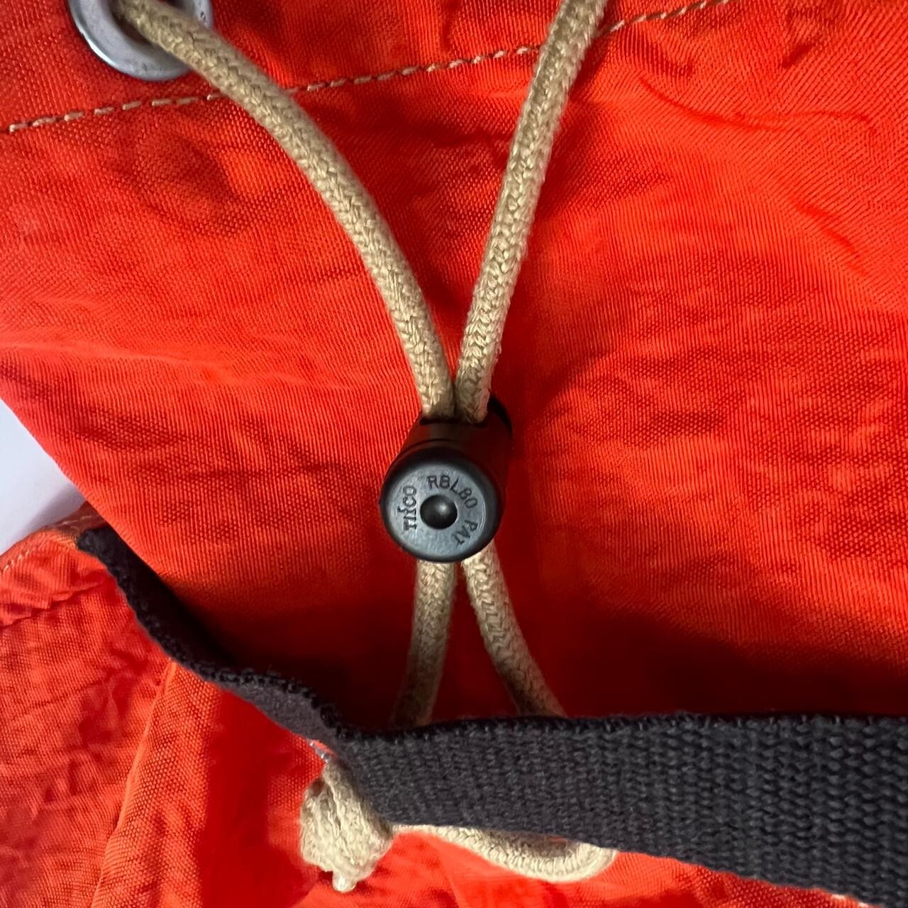 Vintage Kipling Large Backpack Drawstring Style B… - image 6