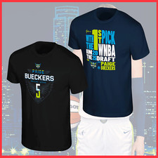 Paige Bueckers Dallas Wings Stadium Essentials Unisex 2025 WNBA Draft 1st Shirt