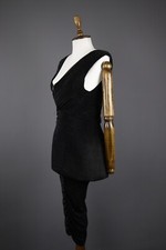 ALICE + OLIVIA Designer Acymetric Night Bodycon Dress Size S