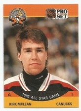 KIRK MCLEAN 1990-91 PRO SET ALL STAR CARD NM-MT+ CONDITION