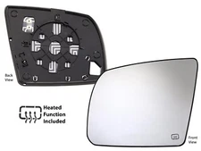 For Toyota Sequoia 2008-2017 Tundra 2007-2021 Mirror Glass Heated Driver Side