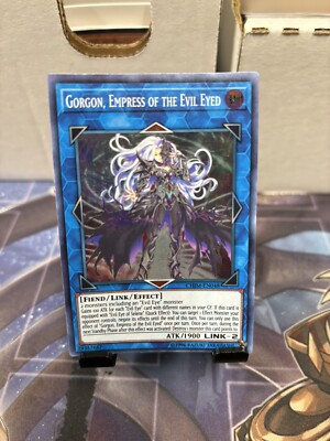 Yu-Gi-Oh! Gorgon, Empress Of The Evil Eyed Unlimited CHIM-EN048 Super NM/LP x1