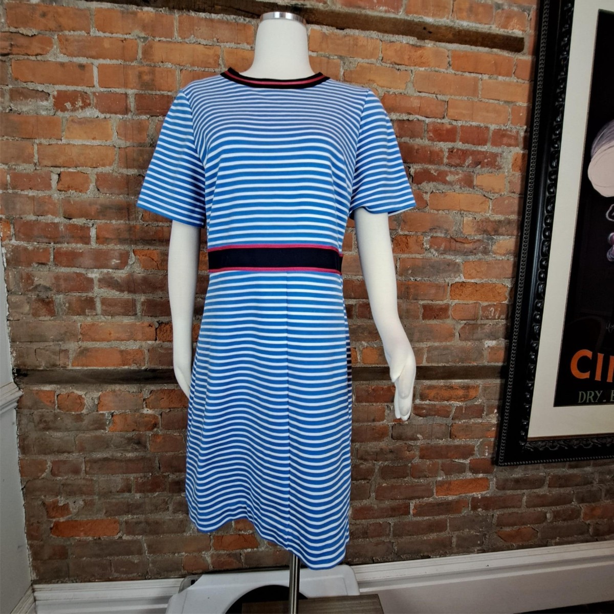 draper james blue and white striped dress Light Blue Butterfly Dress V-Neck Dama Dresses hc095 – vigocouture