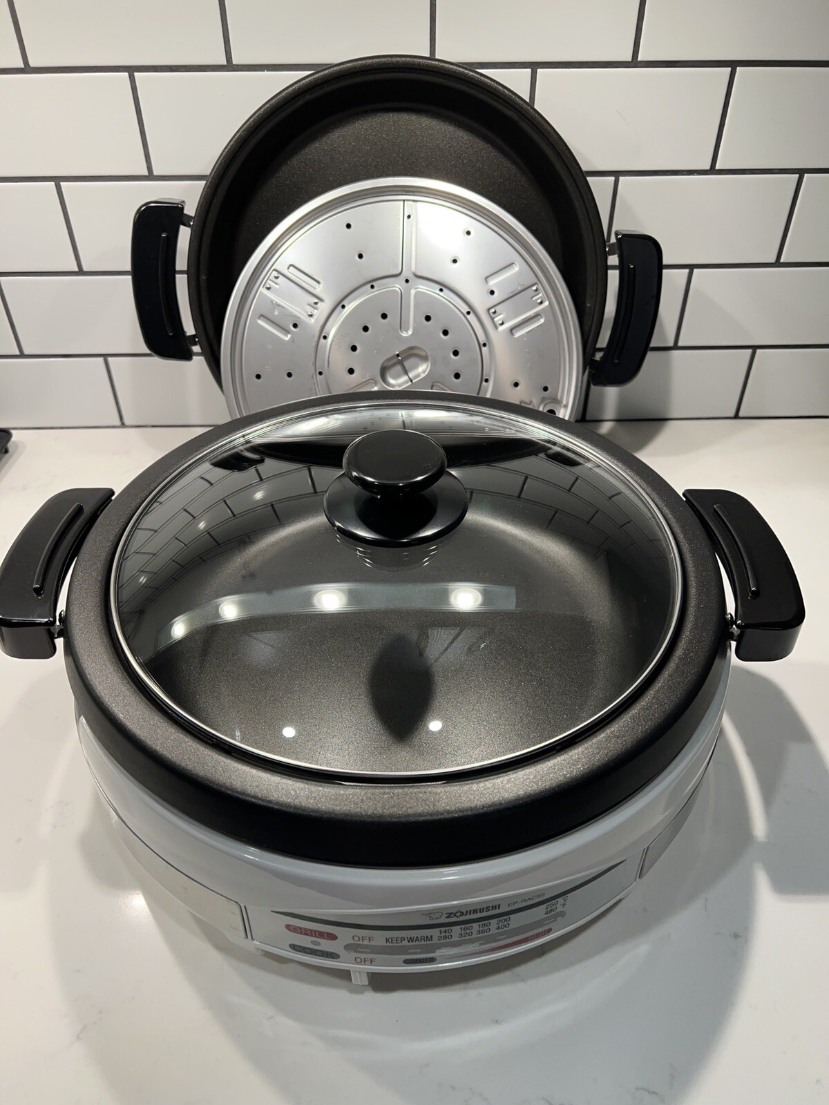 Zojirushi EPRAC50 Gourmet D'Expert 1350Watt Electric Skillet eBay