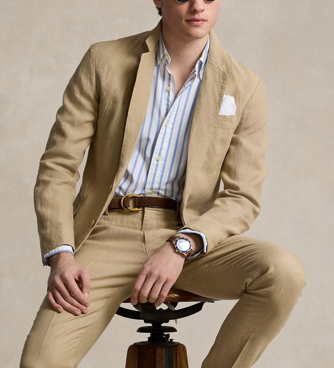 Polo Ralph Lauren Мужской пиджак Polo из мягкого современного льна MSRP 398 20490₽