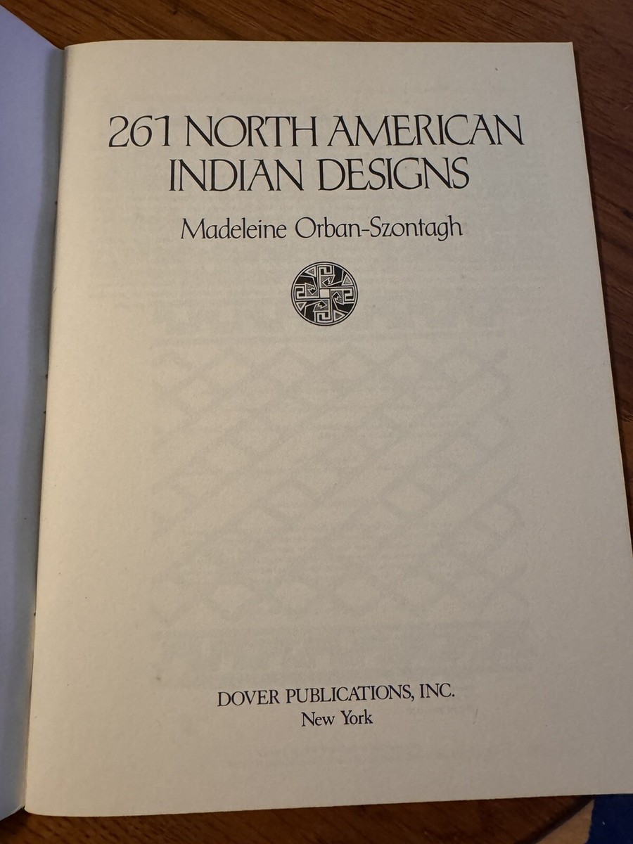 261 North American Indian Designs [Dover Pictorial Archive