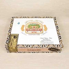 Arturo Fuente Double Chateau Wood Cigar Box 9.25" x 7.25" x 2"