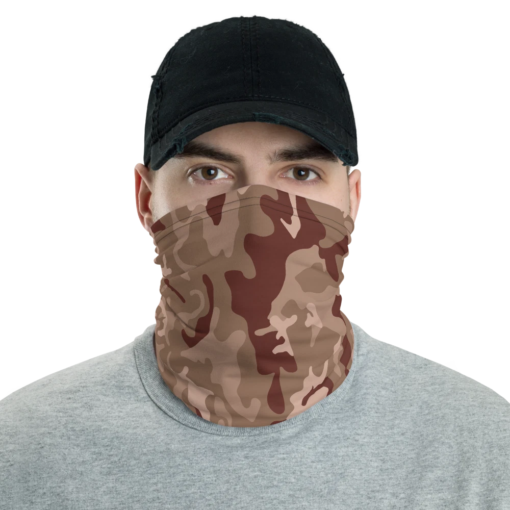 Spanish EZPAC Woodland Desert Camouflage Neck Gaiter