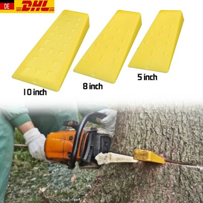 Kettensäge Fällkeile 1/3er Set aus Kunststoff ABS Forstkeil Tree Felling Wedges