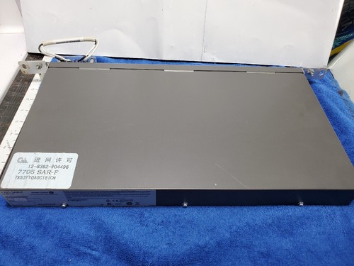 Alcatel Lucent Service Router 7705 SAR-F 3HE02777ABAG01 16 T1/E1 Ports USED - Picture 6 of 16