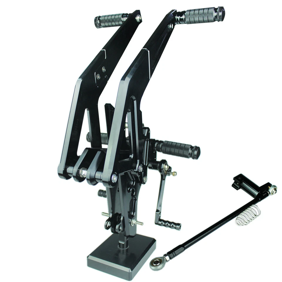 Para Kawasaki Ninja 650R ER-6f ER-6n 2012-2014 CNC Reposapiés Pedal Foto 3 de 4