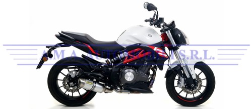 Terminale Street Thunder Titanio con fondello carby Benelli BN 302 S 2019 2020 - Foto 2 di 4