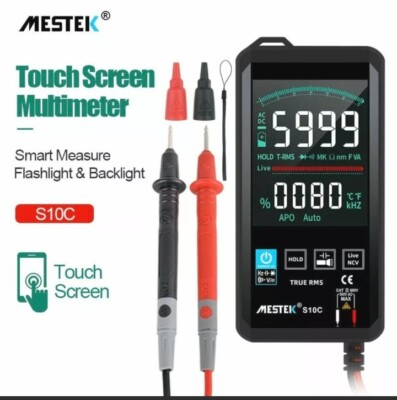 MESTEK S10C Digital Multimeter TRUE RMS Digital Multimeter 6000counts AC/DC.