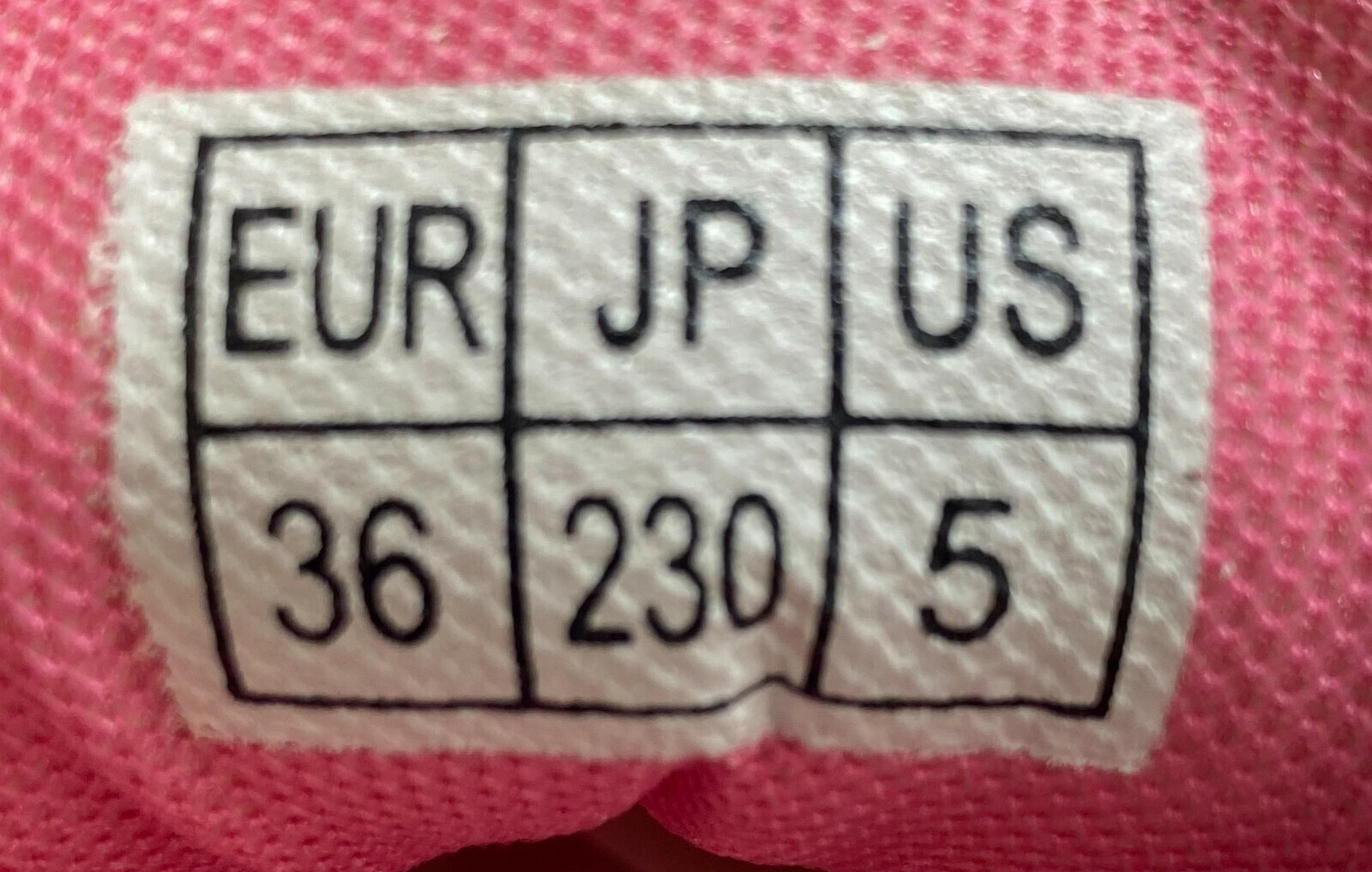 Women's Shoes Hawkwell Light Fabric - Pink - US Size 5 - EUR 36-JP 230 (ST1756)